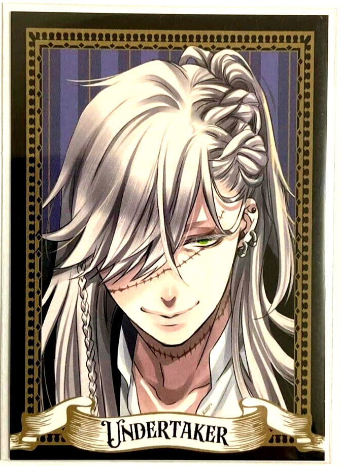 Black Butler Bitter Rabbit Cafe and Shop Photo Card Undertaker