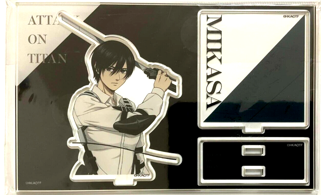 Attack On Titan Base Yard Tokyo Acrylic Stand Mikasa Ackerman