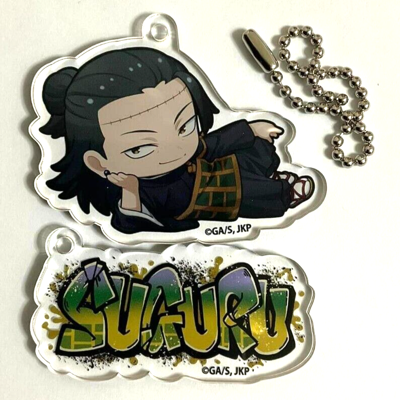 Jujutsu Kaisen x Shibuya 109 Acrylic Keychain Strap Suguru Geto