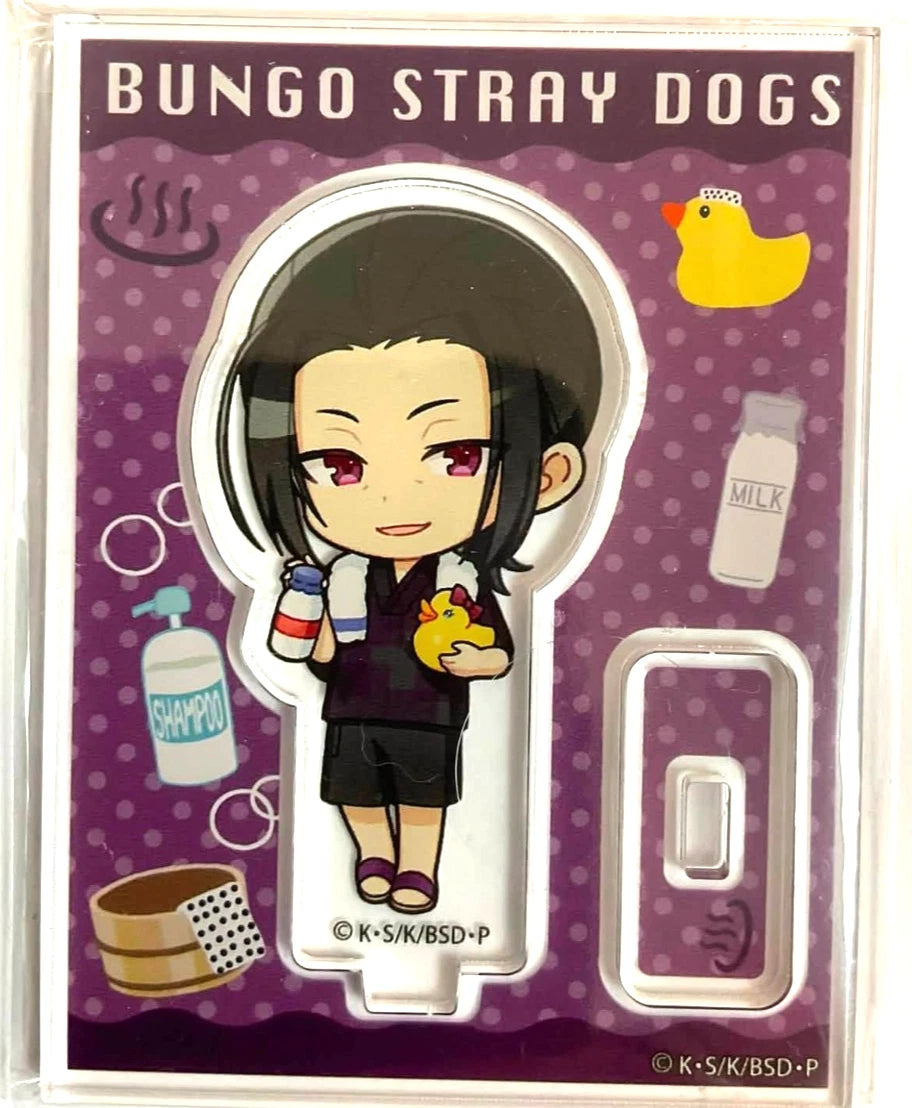 Bungo Stray Dogs x Raku Spa Mini Acrylic Stand Ougai Mori Anime