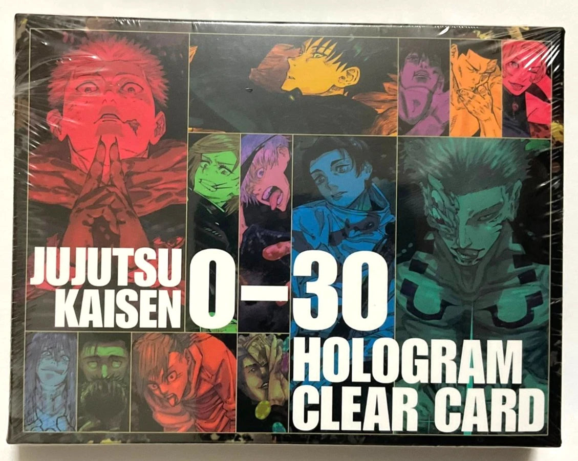 Jujutsu Kaisen 0-30 Hologram Clear Card Gojo Itadori Sukuna Okkotsu Zenin Nanami