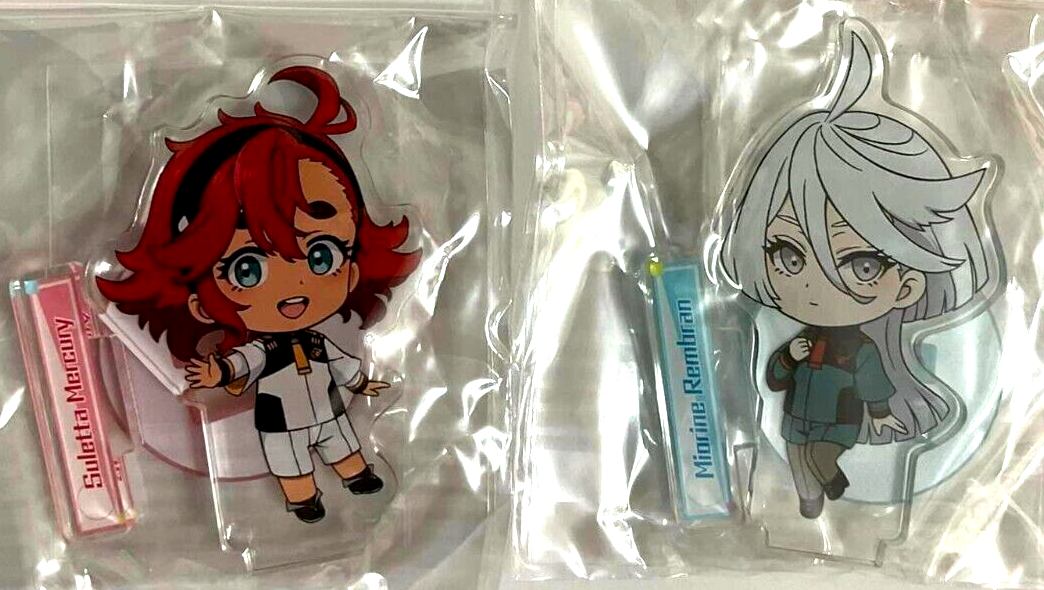 Mobile Suit Gundam The Witch from Mercury Gacha Acrylic Stand Suletta Miorine