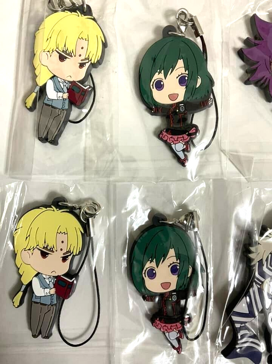 D.gray-man Hallow Rubber Strap Charm Lenalee Lee Howard Link Wisely Road Kamelot