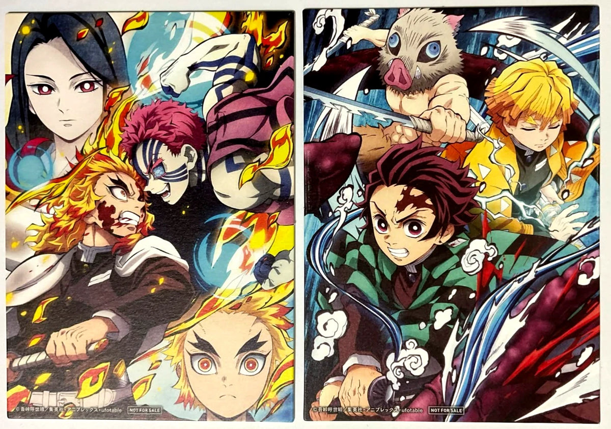 Kimetsu no Yaiba Demon Slayer Thick Mini Board Tanjiro Inosuke Zenitsu xde