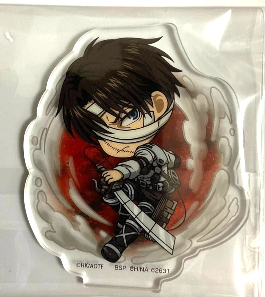 Attack On Titan Kuji Kyun Chara Mini Acrylic Stand Levi Ackerman