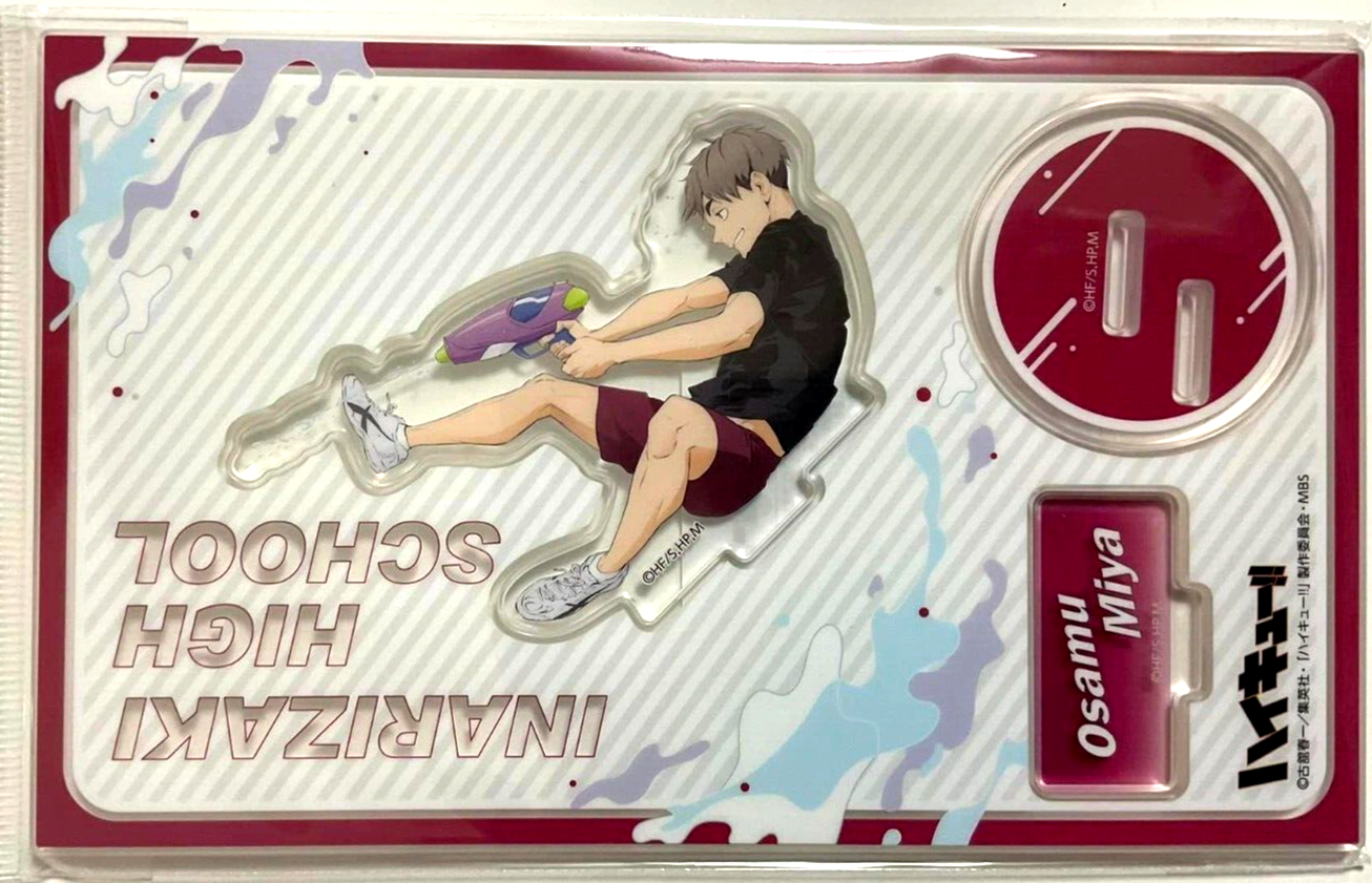 Haikyuu To The Top Water Gun Acrylic Stand Osamu Miya