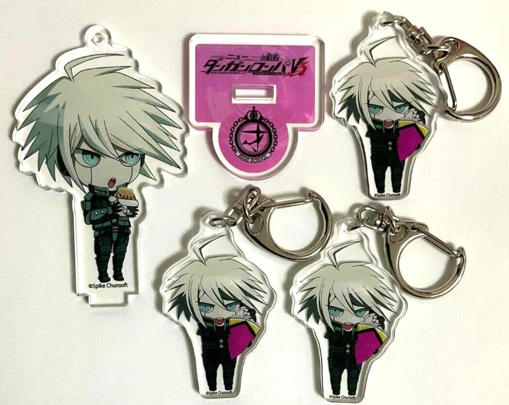 Danganronpa Bakudan V3 Acrylic Stand Mini Keychain x4 Kibo K1-BO xde
