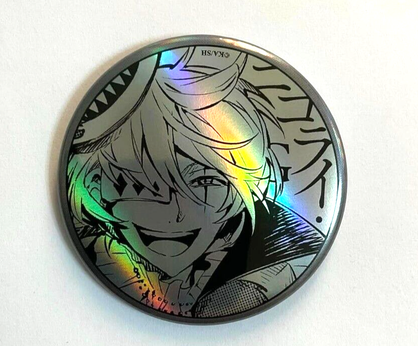 Bungo Stray Dogs EXPO vol.2 Original Art Hologram Can Badge Button Nikolai Gogol