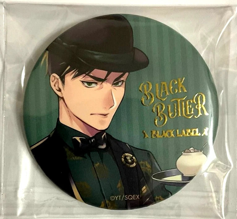 Black Butler Bitter Rabbit Cafe Black Label Can Badge Button Diedrich