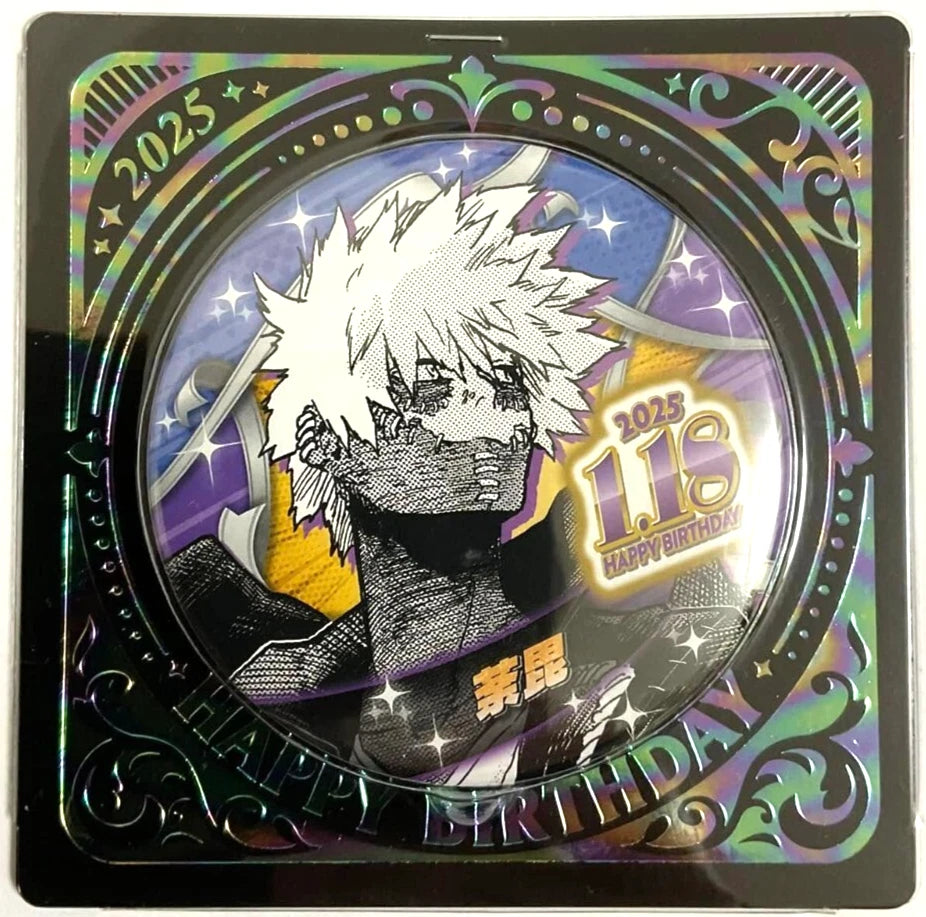 My Hero Academia Bday 2025 Can Badge Button Dabi Toya Todoroki