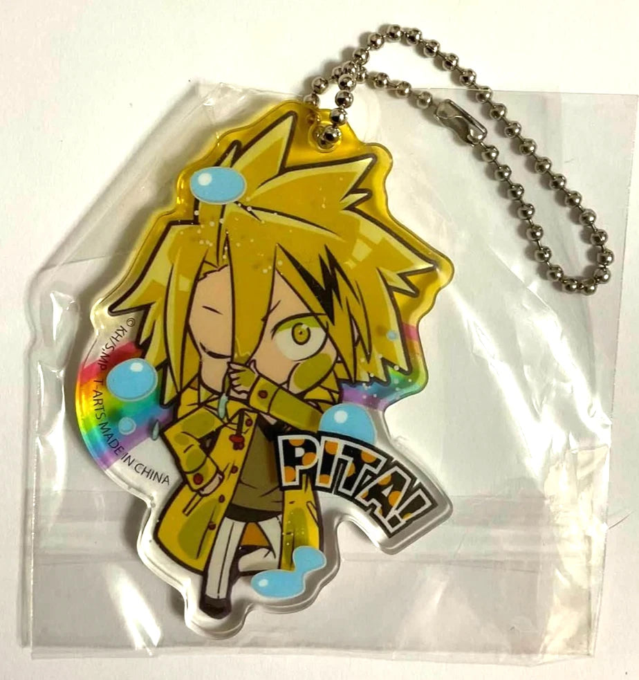 My Hero Academia Pita Raincoat Acrylic Keychain Denki Kaminari xde