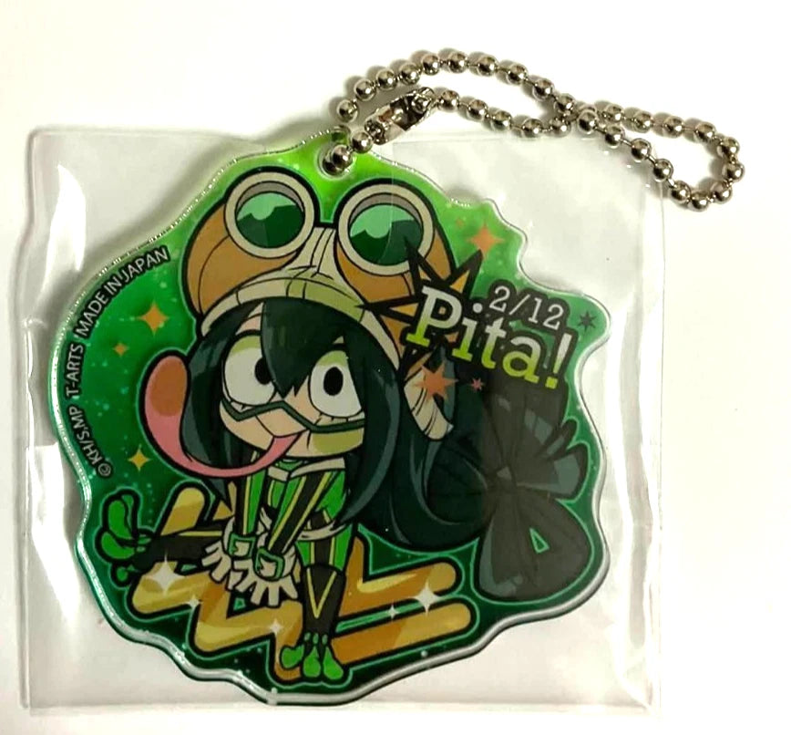 My Hero Academia Pita Zodiac Acrylic Keychain Tsuyu Asui xde
