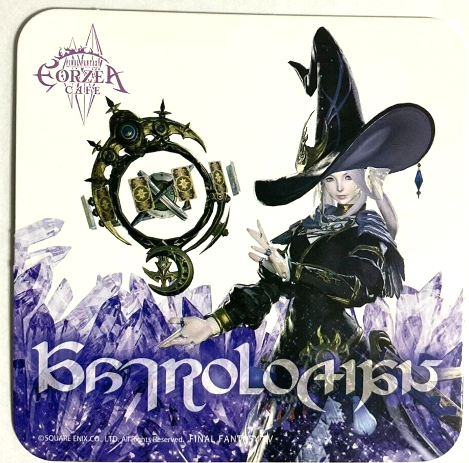 Final Fantasy XIV Job Coaster Astrologian Eorzea Cafe