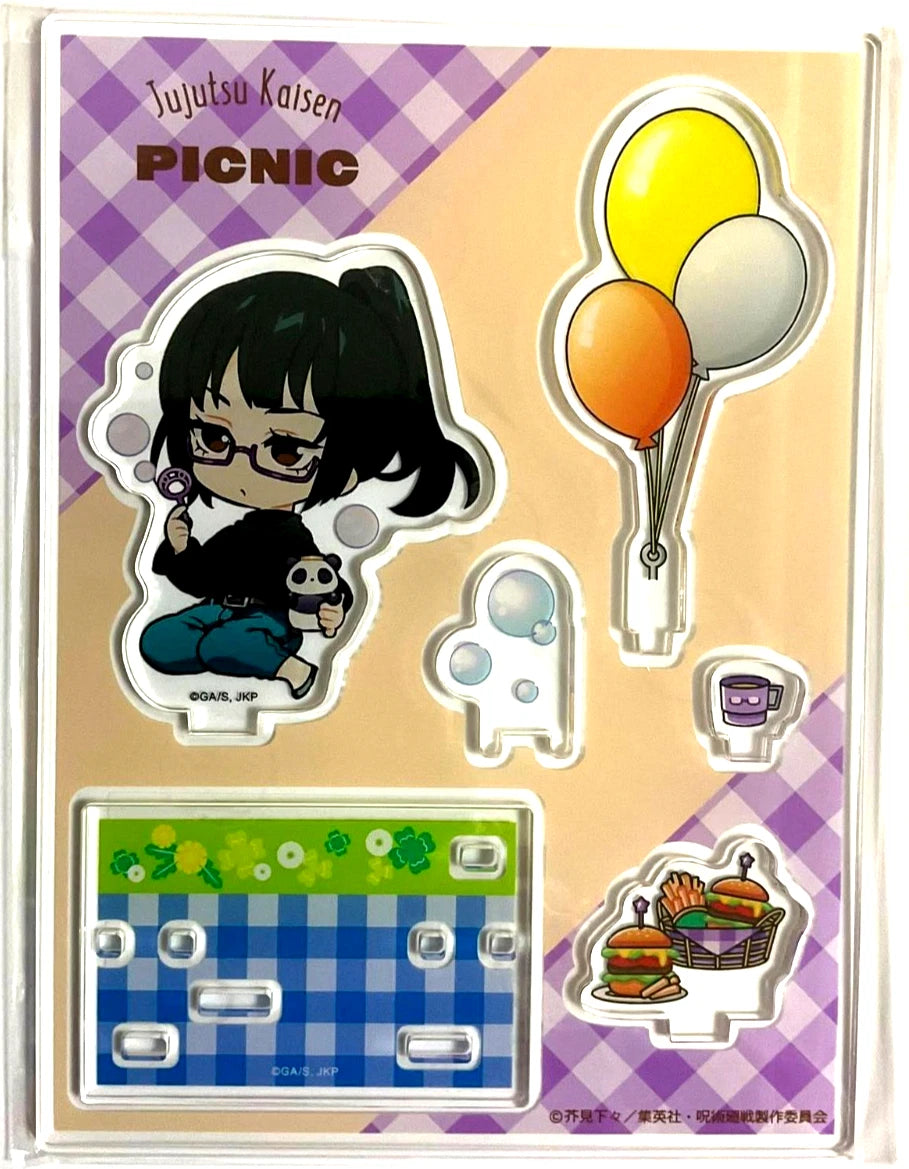 Jujutsu Kaisen x Marukuji Enjoy Picnic Acrylic Stand Maki Zenin