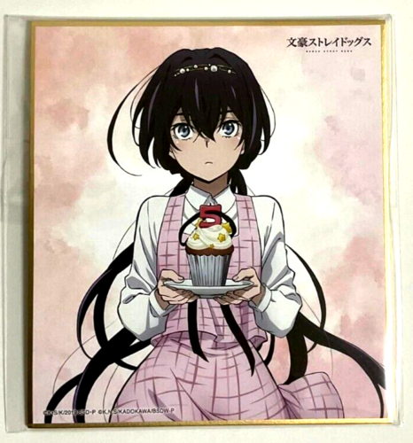 Bungo Stray Dogs Autograph Shikishi Kyoka Izumi