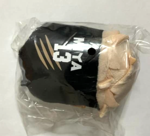 Haikyuu Noru Mini Mascot Plush Doll Atsumu Miya MSBY Black Jackal