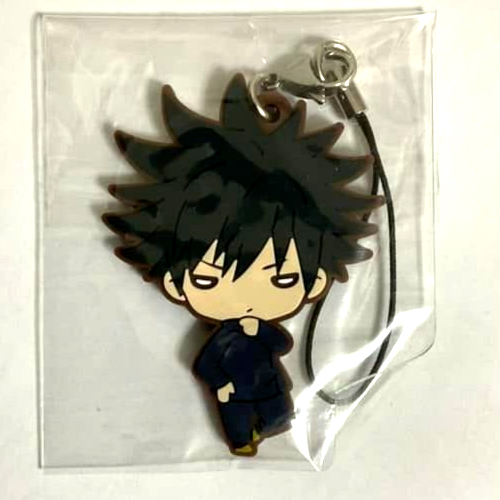 Jujutsu Kaisen Nitotan Rubber Mascot Strap Charm Megumi Fushiguro