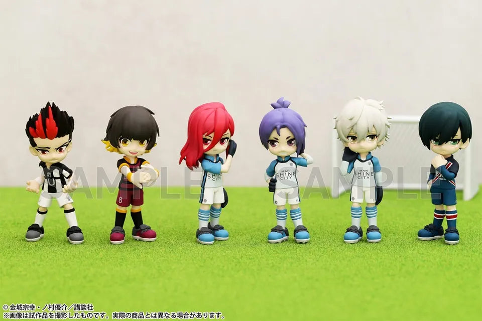 Blue Lock EX Palverse Mini Trading Action Figure Mascot Shoei Barou Ubers