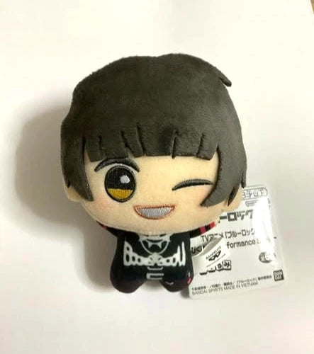 Blue Lock Chibi Gurumi Performance Style Plush Doll Mascot Meguru Bachira Namco