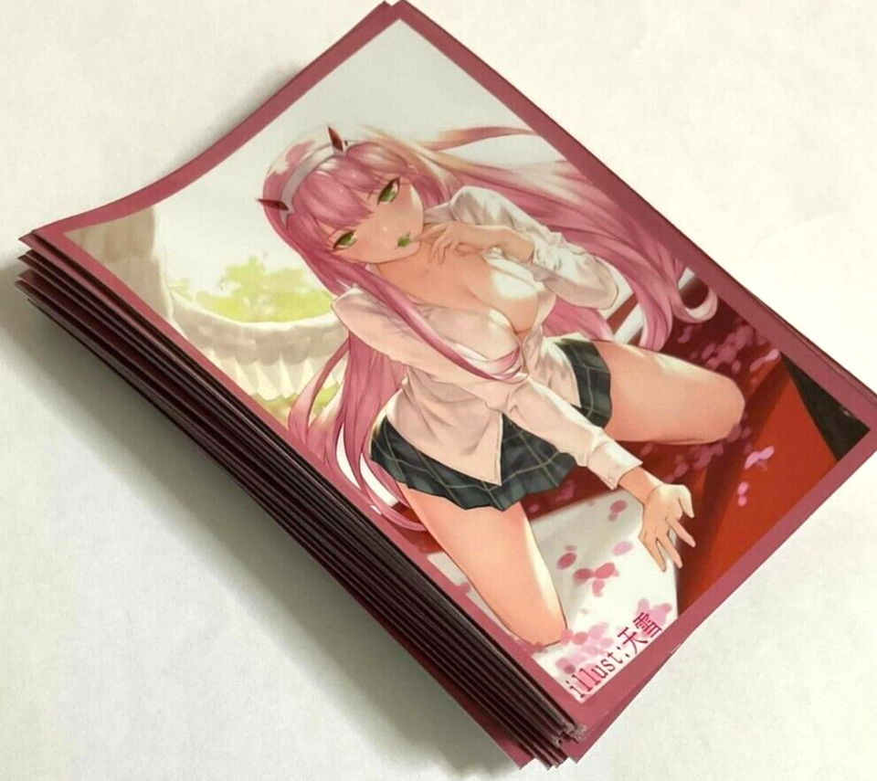 DARLING in the FRANXX Card Sleeve 002 Zero Two Kentaro Yabuki COMIC1 EATOS USED