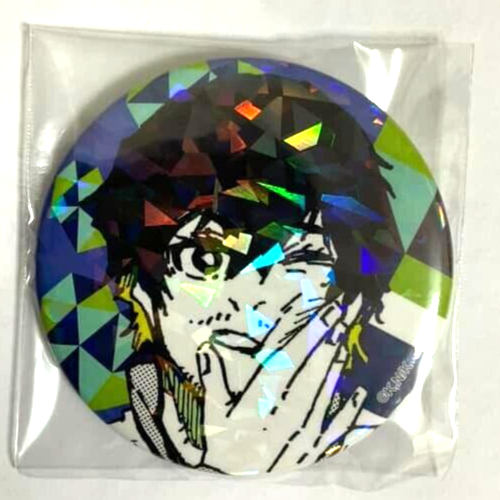 Blue Lock Hologram Can Badge Button Oliver Aiku