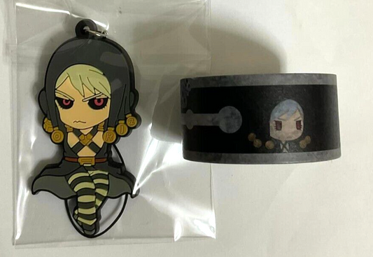 JOJO Golden Wind Rubber Strap Masking Tape Risotto Nero