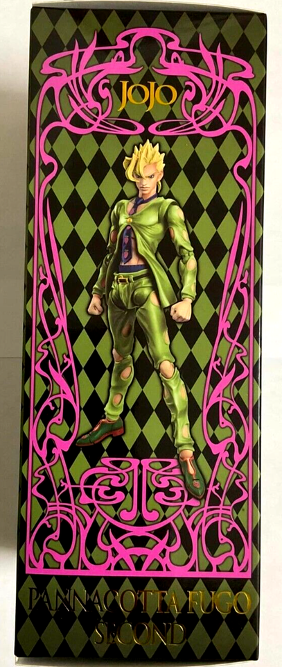 JOJO Golden Wind SAS Action Figure Statue Pannacotta Fugo Second