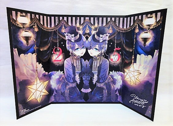 Black Butler Autograph Shikishi Folding Screen Ciel Phantomhive G Fantasy