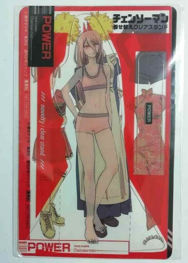 Chainsaw Man Bonus Clear Sheet Acrylic Stand Power