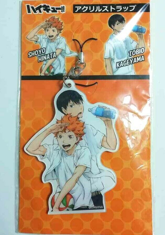 Haikyuu Acrylic Keychain Shoyo Hinata Tobio Kageyama