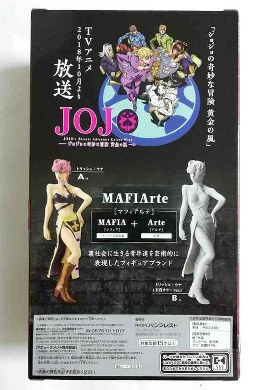 JOJO Golden Wind Mafiarte Action Figure Statue Trish Una