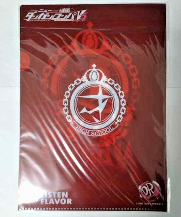 Danganronpa Index Clear File x2 Makoto Naegi Monokuma Listen Flavor