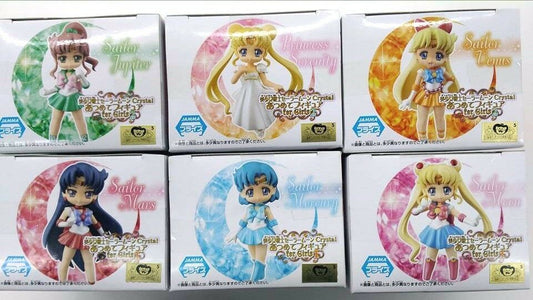 Sailor Moon Crystal Action Figure Usagi Ami Makoto Rei Minako Serenity