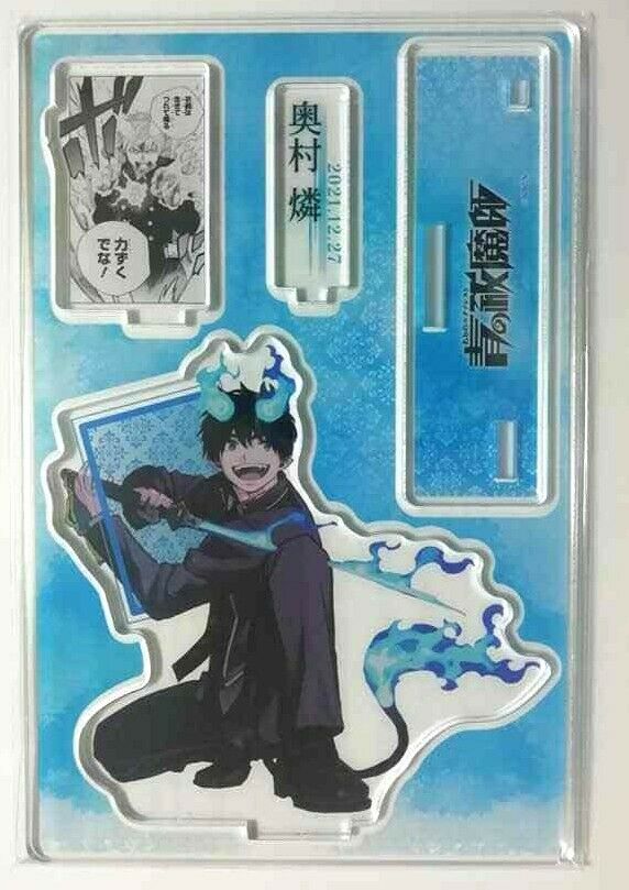Blue Exorcist Bday 2021 Acrylic Diorama Stand 12.27 Rin Okumura