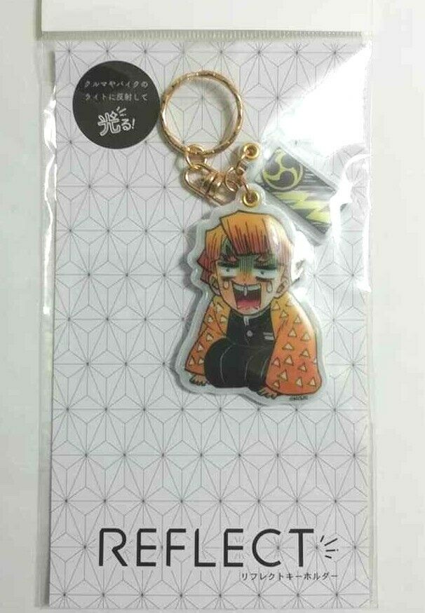 Kimetsu no Yaiba Reflect Keychain Zenitsu Agatsuma
