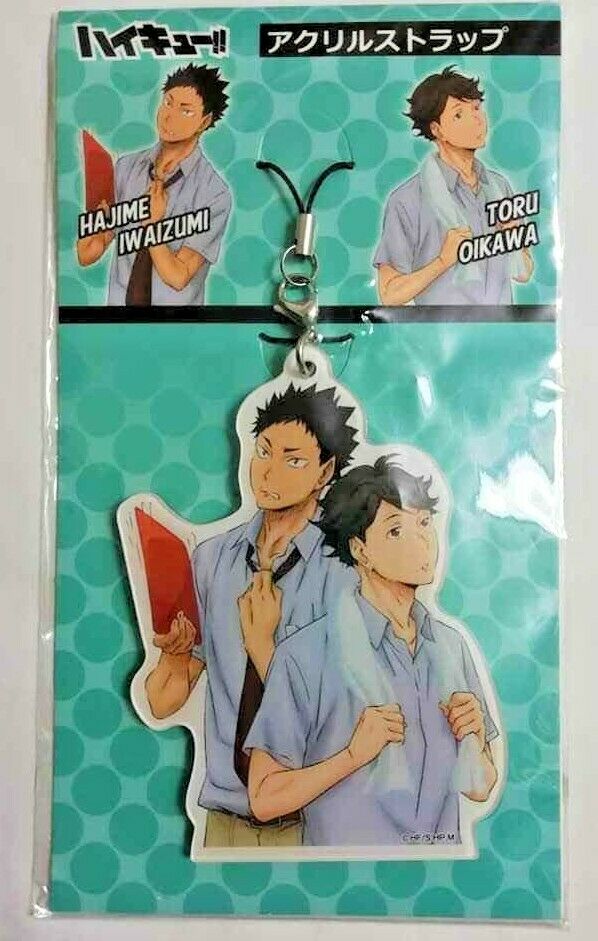 Haikyuu Acrylic Keychain Toru Oikawa Hajime Iwaizumi