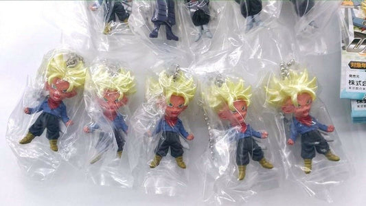 Dragon Ball UDM Burst 22 Mini Figure Mascot x10 Trunks Zamasu Hit