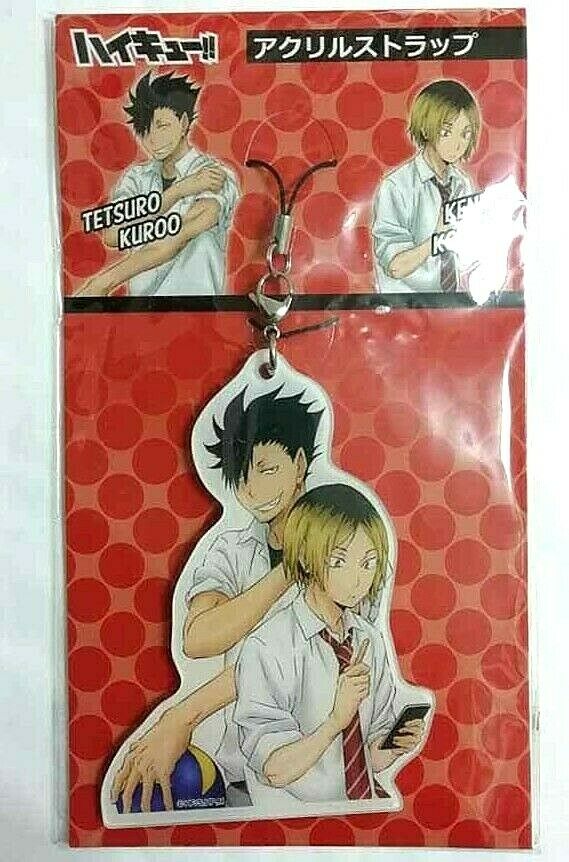 Haikyuu Pair Acrylic Keychain Tetsuro Kuroo Kenma Kozume