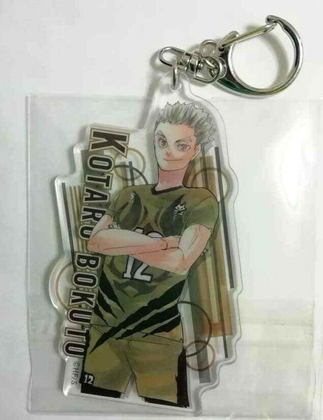 Haikyuu Exhibi HEROES Acrylic Keychain Strap Kotaro Bokuto
