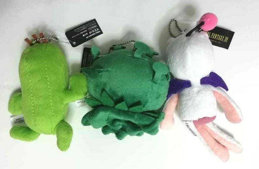 Final Fantasy XV Mini Plush Doll Moogle Cactuar Malboro