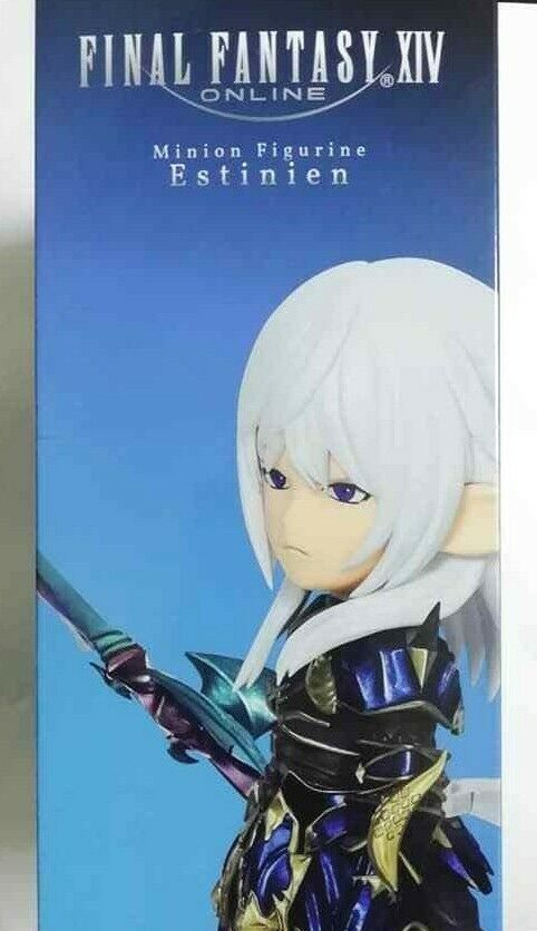 Final Fantasy XIV Action Figure Statue Minion Estinien 22cm