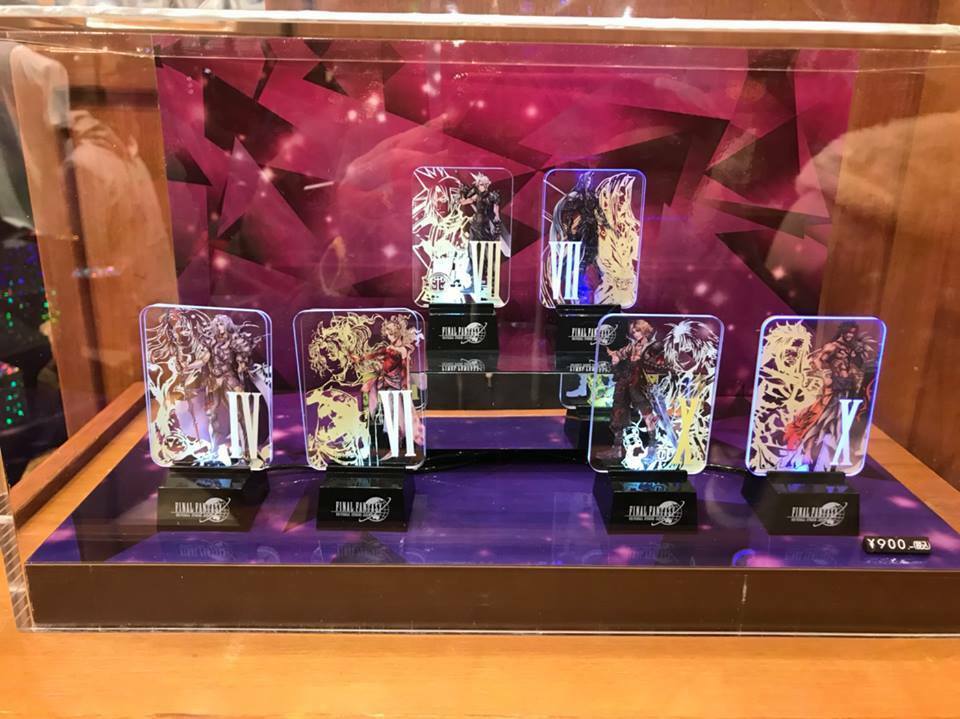 Final Fantasy Dissidia LED Flash Plate Stand Tina Branford USJ ###