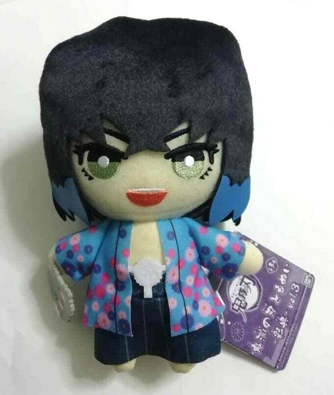Kimetsu no Yaiba Demon Slayer Tomonui Plush Doll Inosuke Hashibira NAMCO