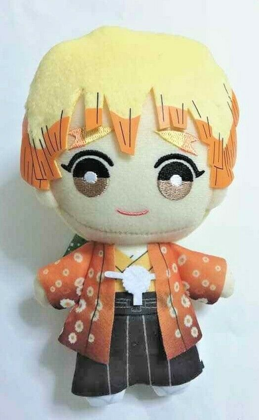Kimetsu no Yaiba Demon Slayer Tomonui Plush Doll Zenitsu Agatsuma NAMCO