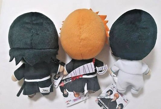 Bleach Tomonui Plush Doll Ichigo Kurosaki Rukia Kuchiki Uryu Ishida