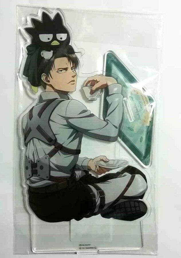 Attack On Titan Sanrio Size L Big Acrylic Stand Levi Ackerman