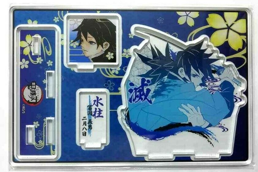 Kimetsu no Yaiba Demon Slayer Bday 2021 Acrylic Diorama Stand Giyu Tomioka