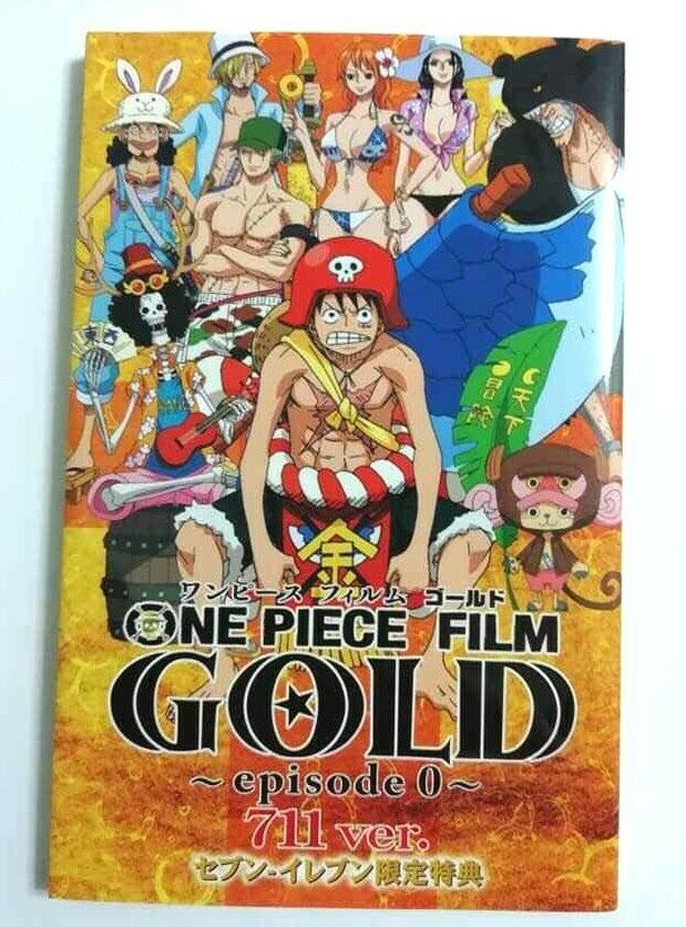 One Piece FILM GOLD Episode 0 711 Book Japanese Luffy Zoro Sanji Nami