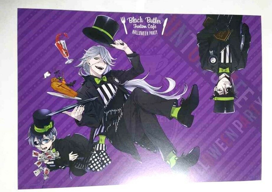 Black Butler Luncheon Mat Undertaker Ciel Sebastian
