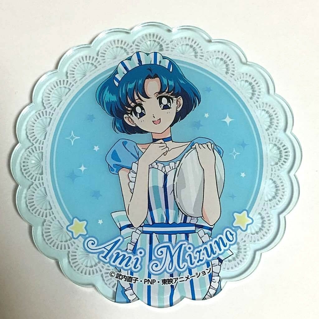 Sailor Moon Acrylic Coaster Ami Mizuno Mercury